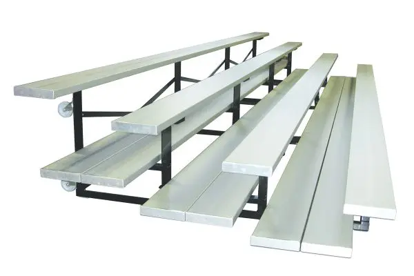 Indoor / Outdoor Tip N' Roll Bleachers