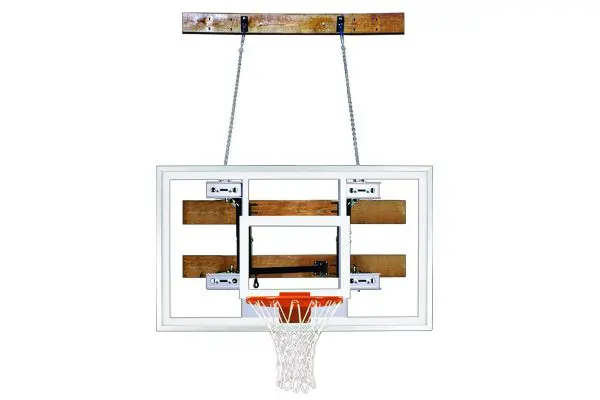 First Team FoldMount68 Side-Folding Wall Mounted Basketball System