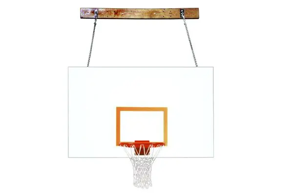 First Team FoldMount82 Side-Folding Wall Mounted Basketball System