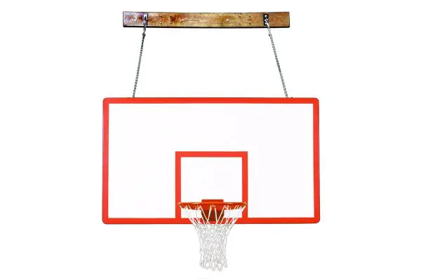 First Team FoldMount82 Side-Folding Wall Mounted Basketball System
