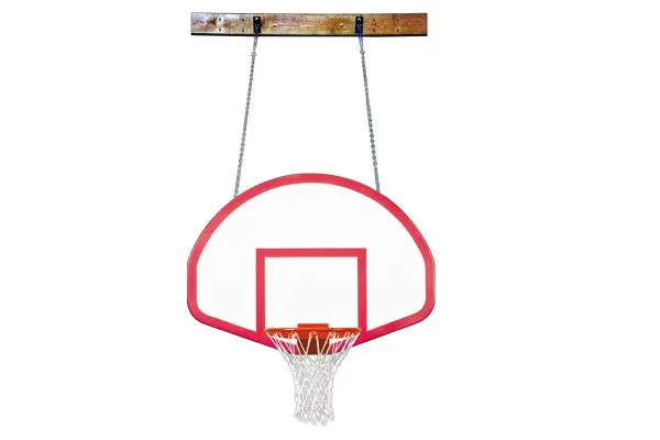 First Team FoldMount82 Side-Folding Wall Mounted Basketball System