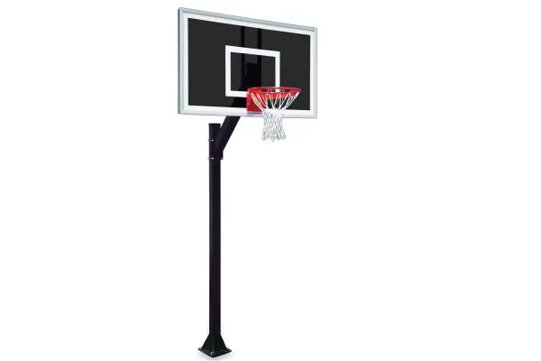 First Team Legacy In-ground Fixed Height Basketball System