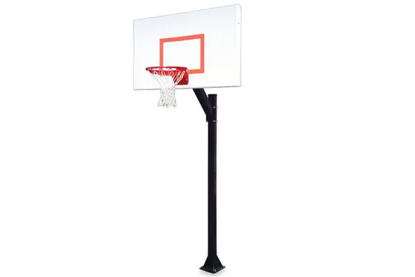 First Team Legacy In-ground Fixed Height Basketball System