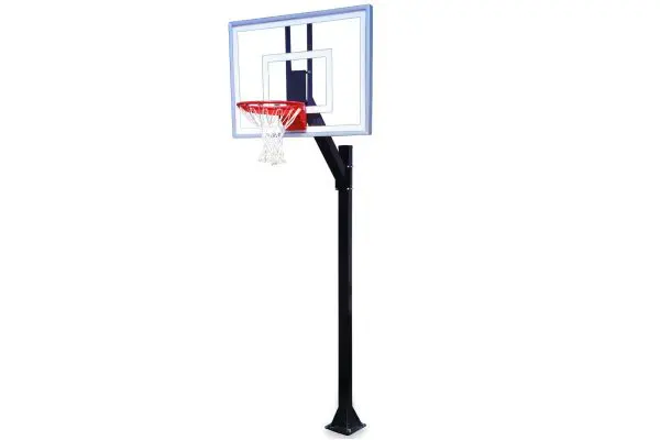 First Team Legacy In-ground Fixed Height Basketball System