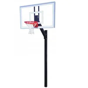 First Team Legacy In-ground Fixed Height Basketball System