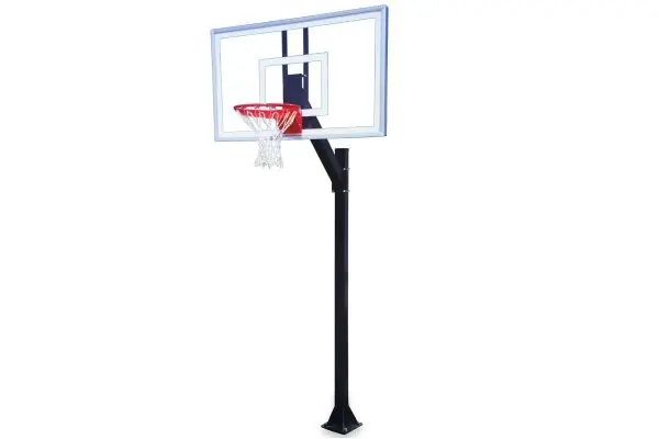 First Team Legacy In-ground Fixed Height Basketball System