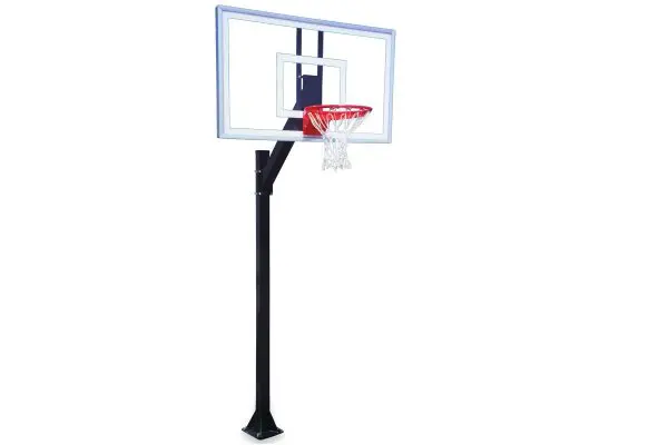 First Team Legacy In-ground Fixed Height Basketball System