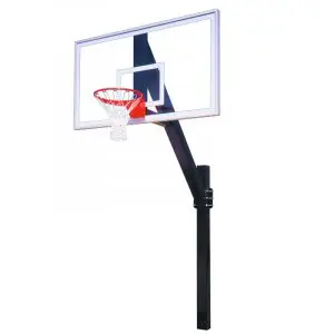 First Team Legend In-ground Fixed Height Basketball System