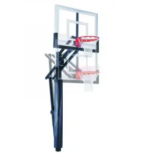 First Team Slam In-ground Adjustable Height Basketball System