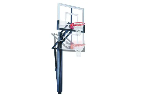 First Team Slam In-ground Adjustable Height Basketball System