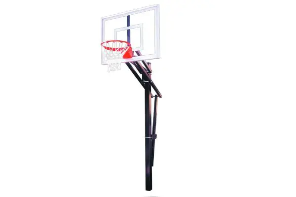 First Team Slam In-ground Adjustable Height Basketball System