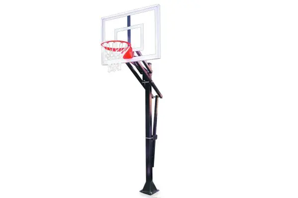 First Team Slam In-ground Adjustable Height Basketball System