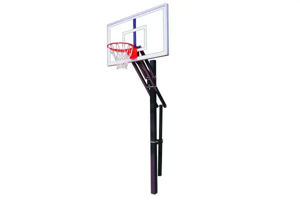 First Team Slam In-ground Adjustable Height Basketball System