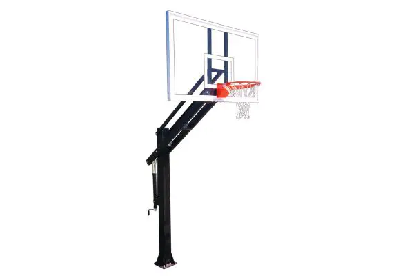 First Team Titan In-ground Adjustable Height Basketball System