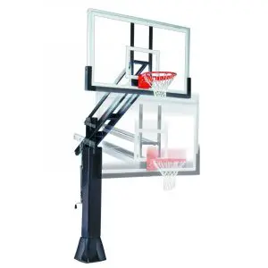 First Team Titan In-ground Adjustable Height Basketball System