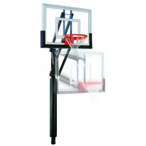 First Team Vector In-ground Adjustable Height Basketball System