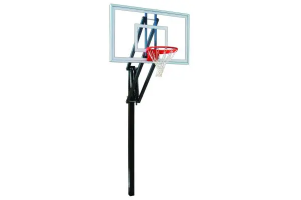 First Team Vector In-ground Adjustable Height Basketball System