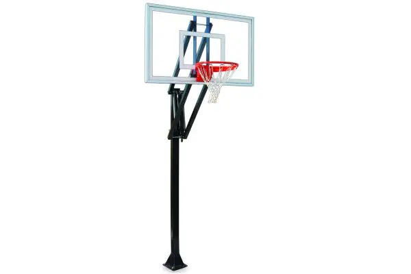 First Team Vector In-ground Adjustable Height Basketball System