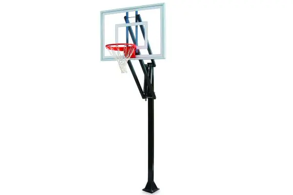 First Team Vector In-ground Adjustable Height Basketball System