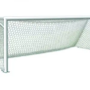 World Class 4″ Round Aluminum Semi-Permanent Soccer Goals
