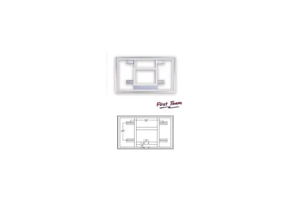 First Team FT220 Acrylic Basketball Backboard