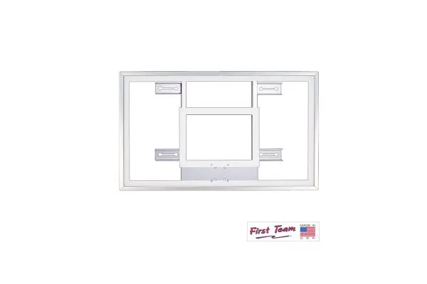 First Team FT220H Gymnasium Acrylic Basketball Backboard