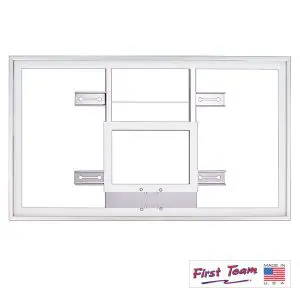 First Team FT222H Gymnasium Acrylic Basketball Backboard