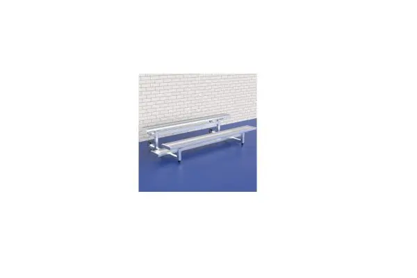 Indoor / Outdoor Tip N鈥?Roll Bleachers WITH Backrest