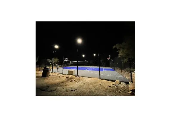 Court Vision Solar Powered Lighting