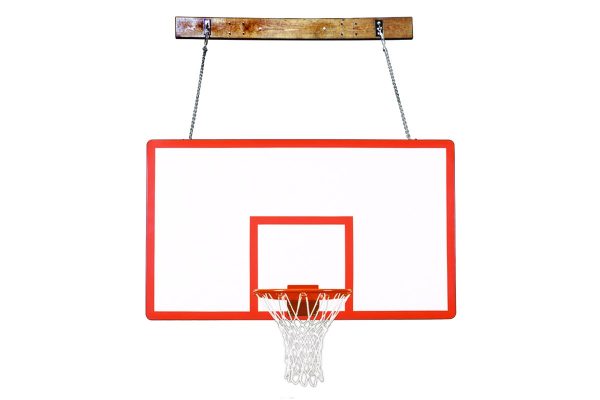 First Team FoldMount46 Side-Folding Wall Mounted Basketball System