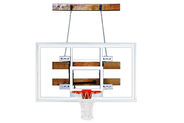 First Team FoldMount46 Side-Folding Wall Mounted Basketball System