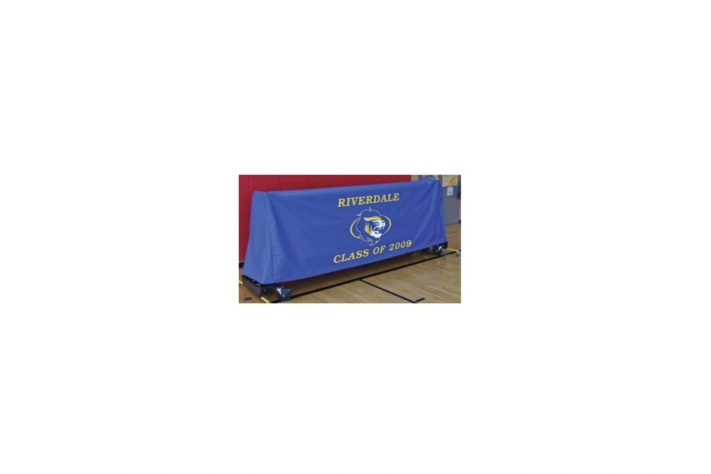 Gym Floor Cover Storage Rack Custom Cover Institutional Sports Equipment