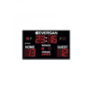 Eversan Model 9750 Wall Mounted 6.5'x4' Scoreboard