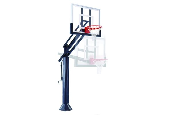 First Team Attack In-ground Adjustable Height Basketball System