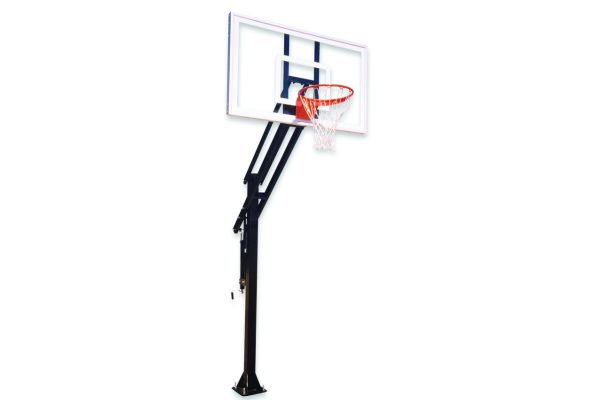 First Team Attack In-ground Adjustable Height Basketball System