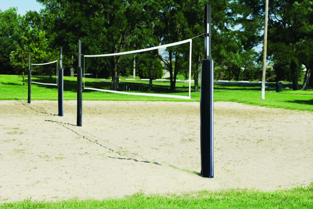Outdoor Recreational Volleyball Systems Institutional Sports Equipment