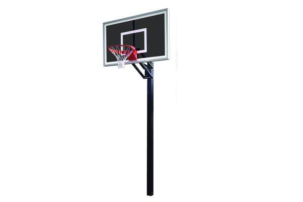 First Team Champ In-ground Adjustable Height Basketball System