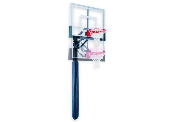 First Team Champ In-ground Adjustable Height Basketball System