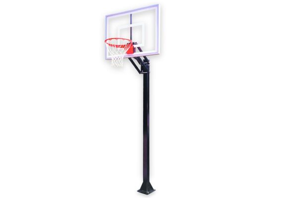 First Team Champ In-ground Adjustable Height Basketball System