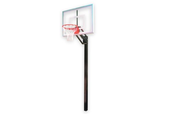 First Team Champ In-ground Adjustable Height Basketball System