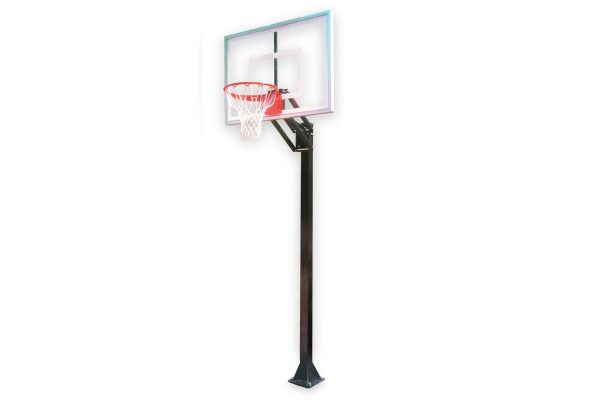 First Team Champ In-ground Adjustable Height Basketball System