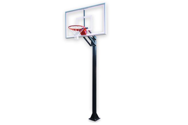 First Team Champ In-ground Adjustable Height Basketball System