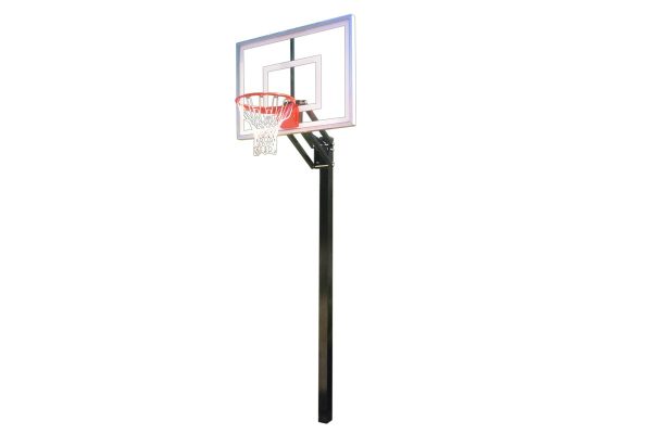 First Team Champ In-ground Adjustable Height Basketball System