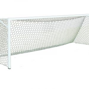 Golden Goal 4″x4″ Square Aluminum Permanent Soccer Goals