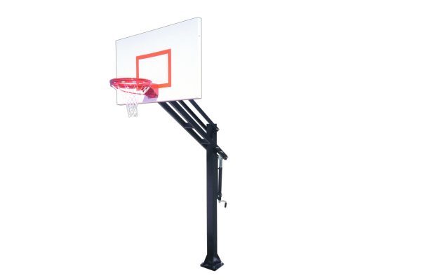 First Team Force In-ground Adjustable Height Basketball System