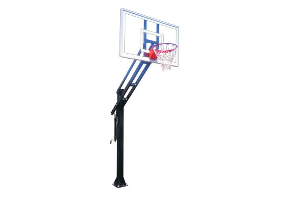 First Team Force In-ground Adjustable Height Basketball System