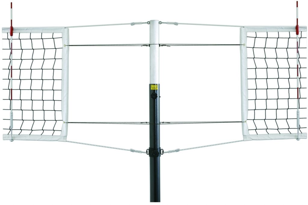 Frontier Competition Volleyball System Steel Posts Institutional