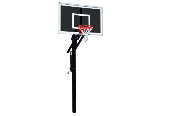 First Team Jam In-ground Adjustable Height Basketball System