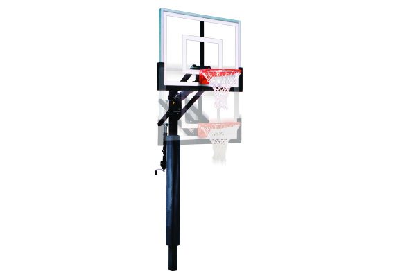 First Team Jam In-ground Adjustable Height Basketball System