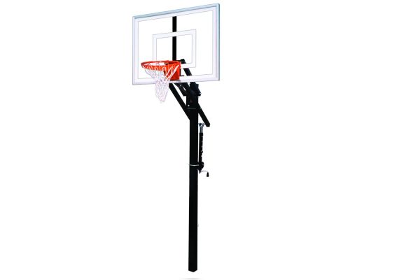 First Team Jam In-ground Adjustable Height Basketball System